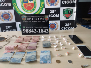Imagem da notícia - PM prende dupla comercializando drogas na zona leste