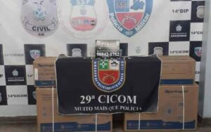 Imagem da notícia - PMAM detém quatro homens por por furto na empresa onde trabalhavam