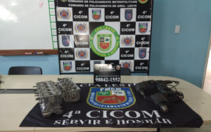 Imagem da notícia - PMAM detém mulher em flagrante por furto de furadeiras na zona leste