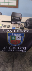 Imagem da notícia - PMAM prende homem por furto em ótica na zona leste