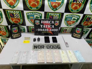 Imagem da notícia - Força Tática prende dois e recupera pertences furtados de veículo