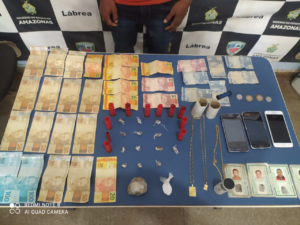 Imagem da notícia - Em Lábrea, PM prende homem por tráfico de drogas