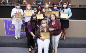 Imagem da notícia - PM recebe homenagem por lutarem pelos direitos das mulheres