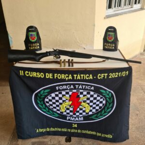 Imagem da notícia - Homem armado é detido pela Força Tática no município de Barreirinha