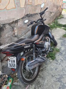 Imagem da notícia - PMAM recupera motocicleta com restrição de roubo no Manoa