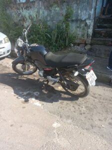 Imagem da notícia - PMAM localiza e recupera motocicleta furtada