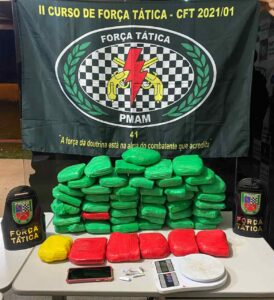 Imagem da notícia - Em 15 dias, Força Tática apreende quase 300 quilos de entorpecentes