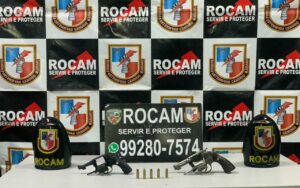 Imagem da notícia - Rocam detém dois e apreende quatro armas na capital e em Iranduba