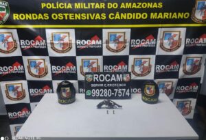 Imagem da notícia - Rocam detém homem com arma de fogo na zona sul