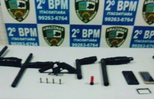 Imagem da notícia - PMAM prende quatro indivíduos com armas de fogo em Itacoatiara