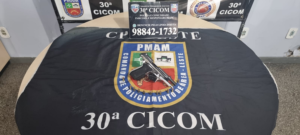 Imagem da notícia - Homem em posse de arma de fogo é preso em flagrante pela Polícia Militar
