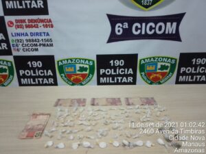 Imagem da notícia - PM apreende adolescente com material entorpecente em Manaus