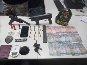 Imagem da notícia - Em Iranduba, PMAM prende dupla ligada ao tráfico de drogas