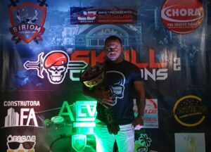 Imagem da notícia - Sargento Anderson “Choque” defenderá cinturão no Skull Champions 2.0