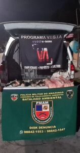 Imagem da notícia - Em fiscalização ambiental, PM apreende 900 quilos de pescado ilegal