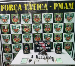 Imagem da notícia - Polícia Militar prende suspeito de roubo de dois veículos