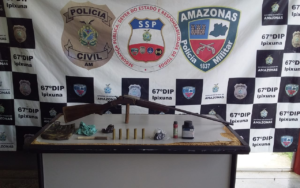 Imagem da notícia - Em Ipixuna, homem em posse de arma é preso em flagrante pela PM