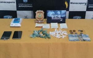 Imagem da notícia - Em Manacapuru, PC prende indivíduo em posse de entorpecentes