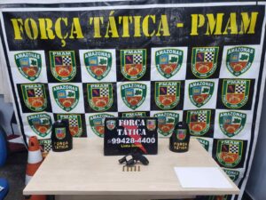 Imagem da notícia - PM prende homem por porte ilegal de arma de fogo, na zona norte