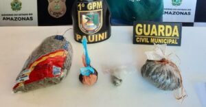 Imagem da notícia - Em Pauini, PMAM prende homem em posse de drogas  em comunidade rural