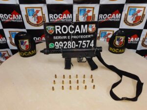 Imagem da notícia - Na capital, Rocam prende dupla em posse de armas de grosso calibre