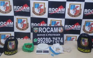 Imagem da notícia - Polícia Militar detém homem em posse de drogas no bairro Novo Aleixo