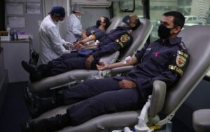 Imagem da notícia - PMAM inicia campanha do ciclo anual de voluntários de doação de sangue
