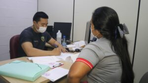 Imagem da notícia - Servidores da SSP-AM realizam ação voltada para o Outubro Rosa