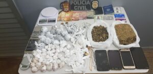 Imagem da notícia - Em Presidente Figueiredo, PC-AM prende quatro pessoas e apreende adolescente por tráfico de drogas