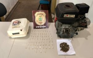 Imagem da notícia - Em Manaquiri, PC-AM prende homens por tráfico e associação para o tráfico de drogas