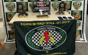 Imagem da notícia - Polícia Militar prendeu 19 pessoas e apreendeu sete armas de fogo no Amazonas
