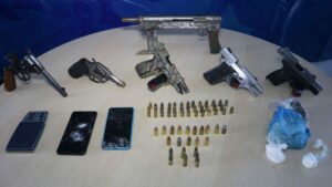 Imagem da notícia - Cidade Mais Segura: SSP-AM apreende seis armas e prende dois infratores durante operação em Manaus