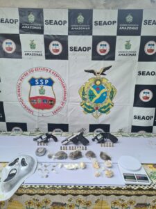 Imagem da notícia - Operação Cidade Mais Segura prende irmãos por porte ilegal de arma de fogo e tráfico de drogas