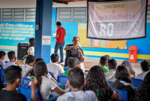 Imagem da notícia - PC-AM alcançou mais de 18 mil alunos com palestras sobre prevenção e orientação acerca do uso de drogas, em 2021