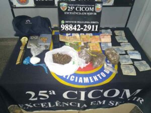 Imagem da notícia - Polícia Militar efetua prisão de dois homens ligados ao tráfico de drogas