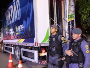 Imagem da notícia - Com auxílio do ‘Paredão’, Polícia Militar prende três suspeitos de assassinato no São Raimundo