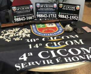 Imagem da notícia - PM prende quatro homens por tráfico de entorpecentes