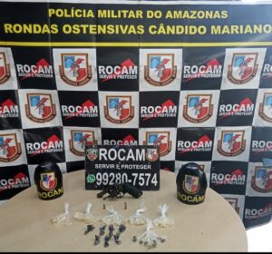 Imagem da notícia - Nas últimas 24 horas, 18 pessoas foram presas pela PMAM no estado