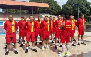 Imagem da notícia - Alunos do Curso de Formação de Sargento Combatente realizam prova prática de Treinamento Físico Militar