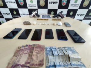 Imagem da notícia - Cidade Mais Segura: Agentes da SSP-AM apreendem duas armas e prendem dois infratores em operação