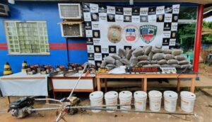 Imagem da notícia - Em Pauini, Polícias Civil e Militar prendem trio e apreendem 51 quilos de entorpecentes