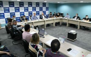 Imagem da notícia - SSP-AM realiza reunião para alinhar estratégias de combate a delitos no transporte coletivo e em unidades de saúde e de ensino