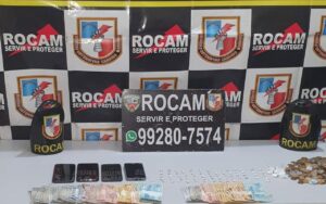 Imagem da notícia - Polícia Militar prende dois homens por tráfico de drogas, em Nhamundá