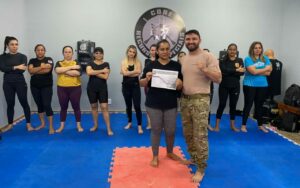 Imagem da notícia - PC-AM encerra curso Defenda-se, treinamento de defesa pessoal para mulheres policiais