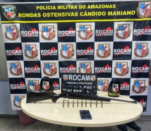 Imagem da notícia - Na zona oeste, Polícia Militar prende homem em posse de fuzil
