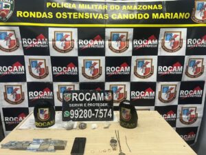 Em ações na capital, PMAM prende três homens por tráfico de entorpecentes