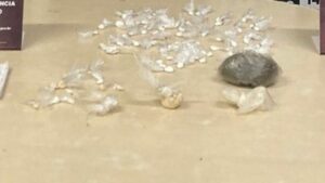 Imagem da notícia - Policiais civis do 14° DIP prendem mulher em flagrante por tráfico de drogas na zona norte