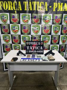 PMAM recupera veículo e prende cinco suspeitos