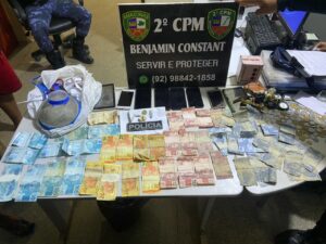 Em Benjamin Constant, PMAM detém três homens por tráfico de drogas