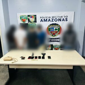 Nas últimas 24 horas, nove pessoas foram presas durante patrulhamentos realizados no Amazonas